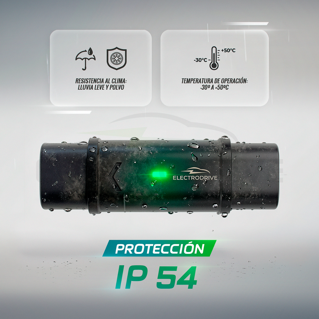 Adaptador De Carga Tipo 2 A GBT Para Vehiculo Electrico 7 kW