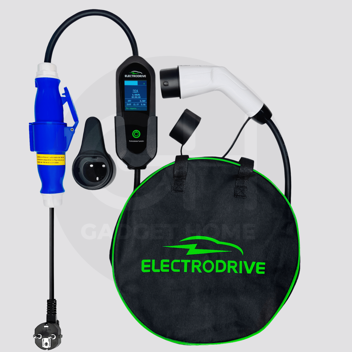 Cargador Para Vehículos Eléctricos 7 kW Tipo 2 Wallbox - Electrodrive